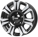 CMS C31 Diamond Black 6.5x16 5/118 ET60 CB71.1