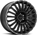 SPATH SP47H GLOSS BLACK POLISHED LIP 8.5x20 6/130 ET50 CB84.1