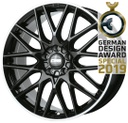 CMS C25 GLOSS BLACK POLISHED LIP 8x19 5/114.3 ET45 CB67.1