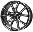 CMS C33 GLOSS BLACK POLISHED 8x19 5/112 ET38 CB66.4