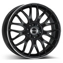 MAK ARROW GLOSS BLACK M.RING 7.5x17 5/112 ET36 CB66.6