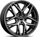 GMP Lunica Matt Anthracite Diamond 8.5x20 5/112 ET35 CB66.6