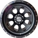 Nano 5187 Full Matt Black 8.5x16 6/139,7 ET-15 CB110.0