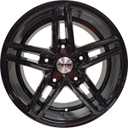 Nano BK917 Glossy Black 8.0x18 5/160 ET50 CB65.1