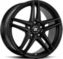 BROCK RCD17 SATIN BLACK MATT 8.5x19 5/112 ET57 CB66.6