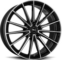 BROCK B43 BLACK FULL POLISH 8.5x20 5/112 ET43 CB66.6