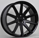 STATUSFÄLGAR D54 GLOSSBLACK 9.5x22 6/135 ET25 CB87.1