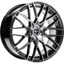 TOMASON TN19 DARK HYPER BLACK POLISHED 8.5x19 5/112 ET30 CB72.6