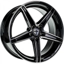 TOMASON TN20 BLACK POLISHED 8.5x19 5/112 ET45 CB72.6