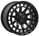 STATUSFÄLGAR D210 FLATBLACK 8.5x17 5/120-127 ET35 CB74.1