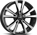 RIAL M12X Diamond Black Pol 8.0x19 5/112 ET30 CB66.6