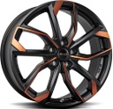 BROCK RC34 BLACK ORANGE MATT 8x19 5/112 ET40 CB57.1