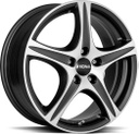 RONAL R56 Matt Black Front Cut 6.5x16 5/112 ET40 CB76.0