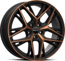 GMP Lunica Satin Black Bronze Diamond 7.5x18 5/114,3 ET45 CB73.1