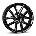 BORBET N Black Glossy 6.5x17 5/112 ET46 CB57.1