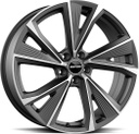 GMP Evento Matt Anthracite Diamond 8.0x19 5/112 ET35 CB66.5