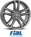 RIAL X10 METAL GREY 7x17 5/120 ET50 CB72.6