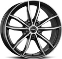 RIAL X12 DIAMOND BLACK POLISH 8x18 5/112 ET30 CB66.6