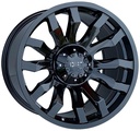 STATUSFÄLGAR D126 GLOSSBLACK 9x20 6/135-139.7 ET20 CB106.1