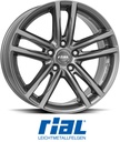 RIAL X10X METAL GREY 8.5x18 5/120 ET50 CB65.1
