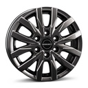 BORBET CW6 ANTHRACITE DARK 6.5x16 6/130 ET54 CB84.1