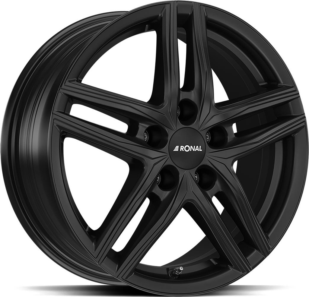 RONAL R65 MATT BLACK 6.5x16 5/108 ET40 CB76