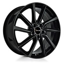 AVUS AC-518 GLOSS BLACK 7.5x17 5/112 ET42 CB66.4