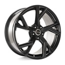 AVUS AF-20 GLOSS BLACK 8x18 5/112 ET48 CB57.1