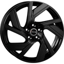 AVUS AC-521 GLOSS BLACK 8x18 5/112 ET45 CB66.4