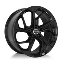 AVUS AC-522 GLOSS BLACK 8.5x19 5/112 ET45 CB57.1