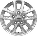 MONACO WHEELS CL2T SILVER 6.5x16 5/120 ET52 CB65.1