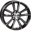 MONACO WHEELS MC6 GLOSS BLACK POLISHED 7.5x17 5/114.3 ET42 CB67.1