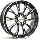 MONACO WHEELS MC16 BLACK POLISHED 8x18 5/112 ET30 CB66.6