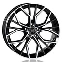 MILLE MIGLIA MM1020 BLACK POLISHED 8x18 5/108 ET45 CB63.4