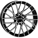 MONACO WHEELS GP11 BLACK POLISHED 8x19 5/112 ET45 CB66.5