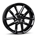 BORBET N BLACK GLOSSY 8x19 5/112 ET45 CB57.1