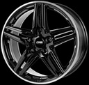 CMS C29 GLOSS BLACK POLISHED LIP 8x18 5/112 ET48 CB66.6