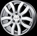 CMS C22 SILVER 6.5x16 5/120 ET52 CB65.1