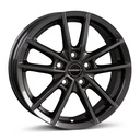 BORBET W ANTHRACITE DARK 6x15 5/108 ET43 CB72.5