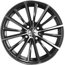 INTER ACTION VELOCITY DULL ANTHRACITE POLISH 6.5x15 4/100 ET42 CB73.1