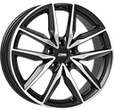 CMS C28 GLOSS BLACK POLISHED 7x17 5/100 ET40 CB57.1