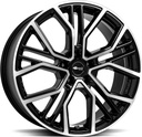 BROCK B41 BLACK FULL POLISH 9.5x22 5/108 ET41 CB63.4