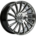 TOMASON TN16 DARK HYPERBLACK POLISHED 8x18 5/112 ET48 CB72.6