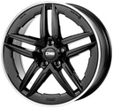 CMS C29 Aero Diamond Black Rim Polished 7.5x18 5x112 ET40 CB66.5