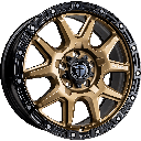 TOMASON TN BRONZE/BLACK 8x18 6/130 ET45 CB84.1
