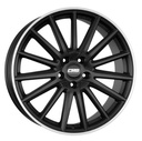 CMS C23 GLOSS BLACK POLISHED LIP 8x18 5/112 ET40 CB66.5