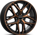 GMP LUNICA SATIN BLACK BRONZE DIAM 8x19 5/112 ET35 CB66.6