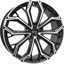 MONACO WHEELS GPC17 M BLK POL 8x19 5/120 ET58 CB65.1