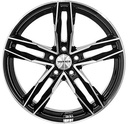MONACO WHEELS RR8M GLOSS BLACK POLISHED 7.5x17 5/114.3 ET40 CB73.1