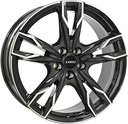 IT WHEELS GINA BLACK POLISHED 7.5x17 5/108 ET42 CB65.1